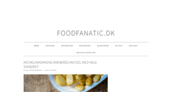 Desktop Screenshot of foodfanatic.dk